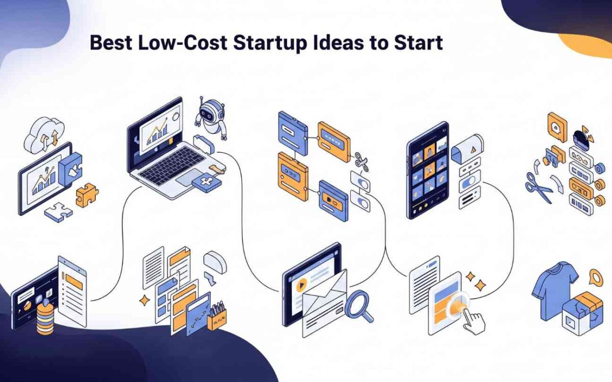 10 Low-Cost Startup Ideas You Can Launch in 2026