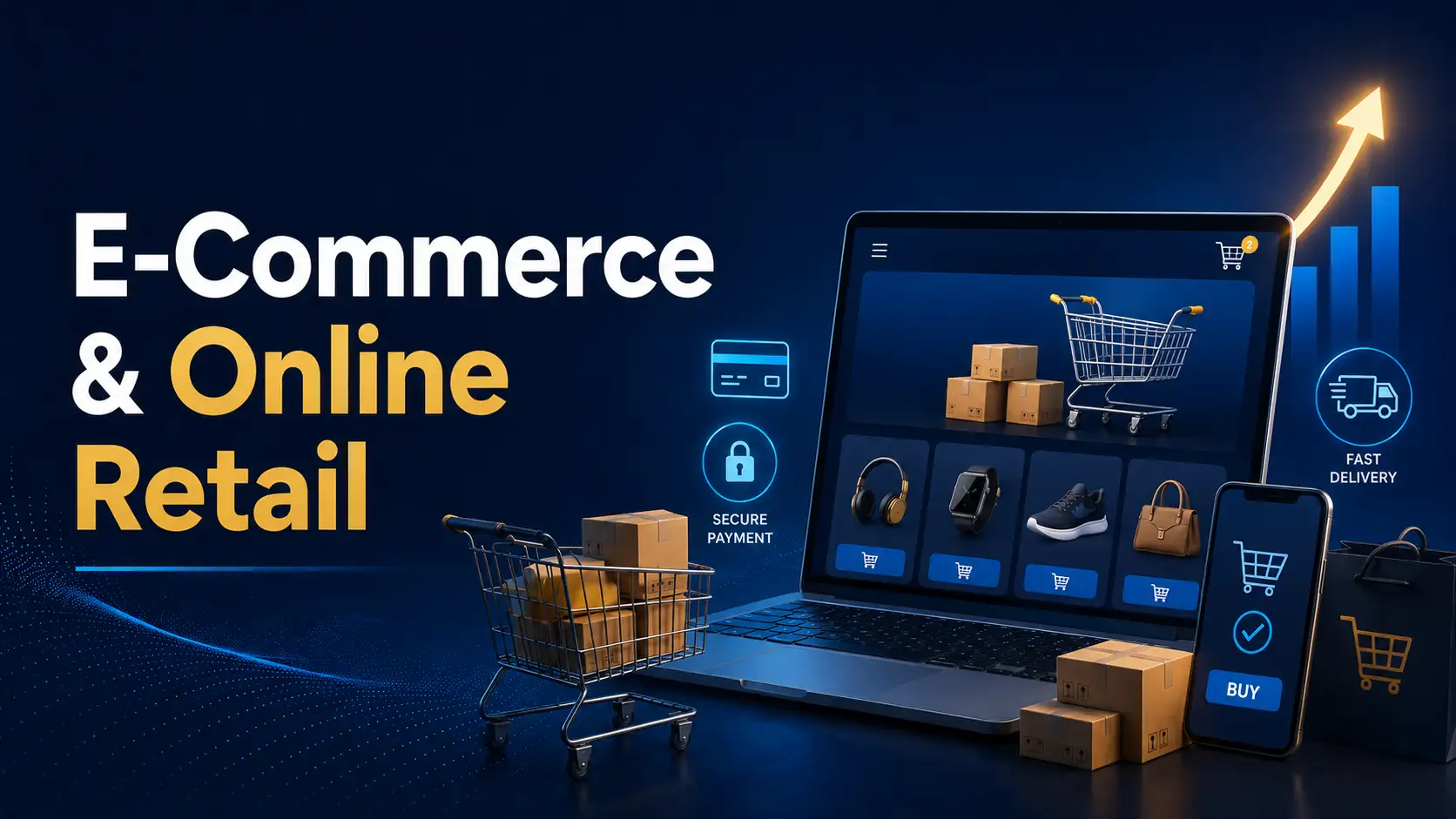 1st Most Successful Business is E-Commerce & Online Retail