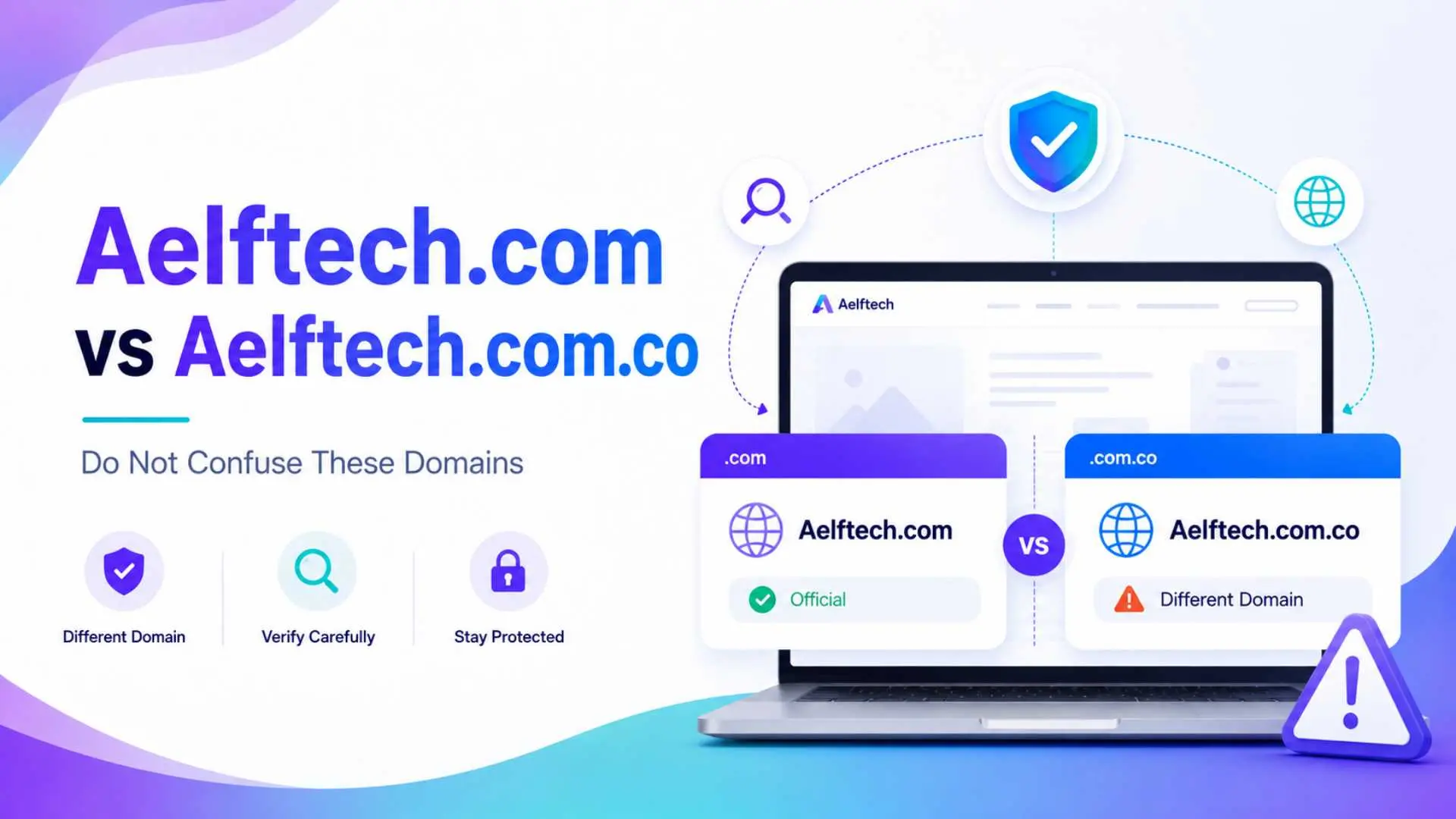 Aelftech.com vs Aelftech.com.co Do Not Confuse These Domains